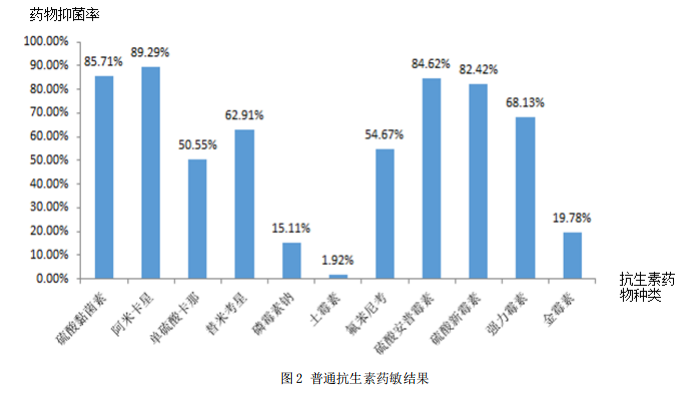 普通抗生素药敏结果